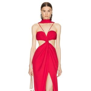 Cult Gaia Cody Gown in Amanita